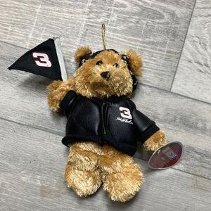 Nascar Plush Bear. Dale Earnhardt Sr. #3